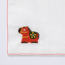 画像をギャラリービューアに読み込む, 干支ふきん 午(うま)