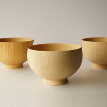 画像をギャラリービューアに読み込む, 石川県・山中の精度の高いろくろ挽きによって生まれる木のお椀
