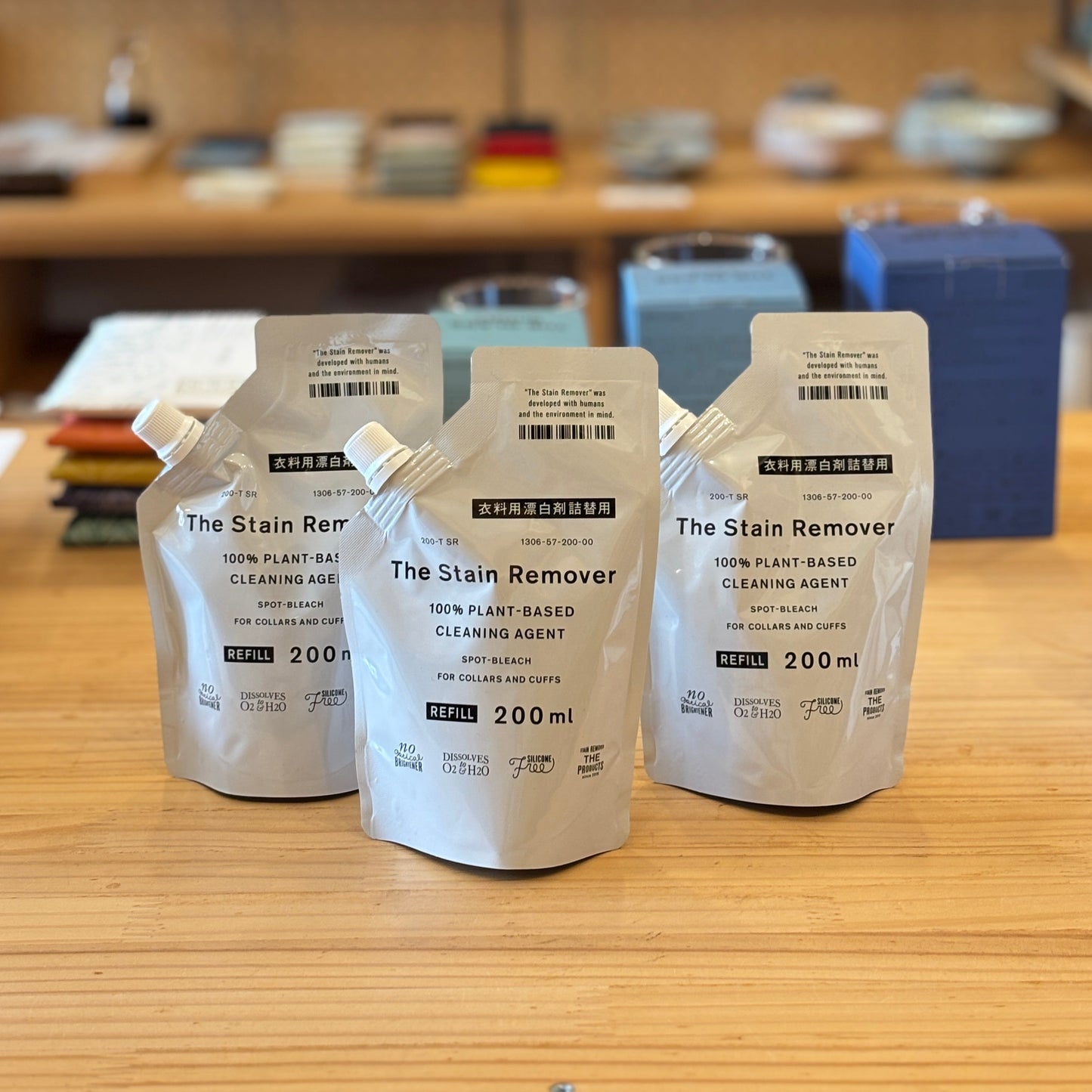The Stain Remover (衣類用漂白剤) 詰替x3個セット