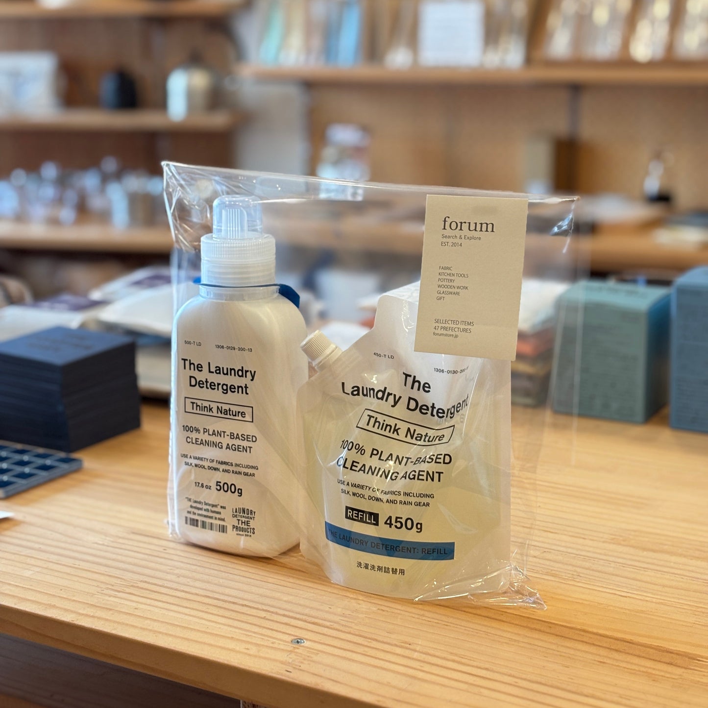 はじめての方に THE 洗濯洗剤ボトル＋詰替セット