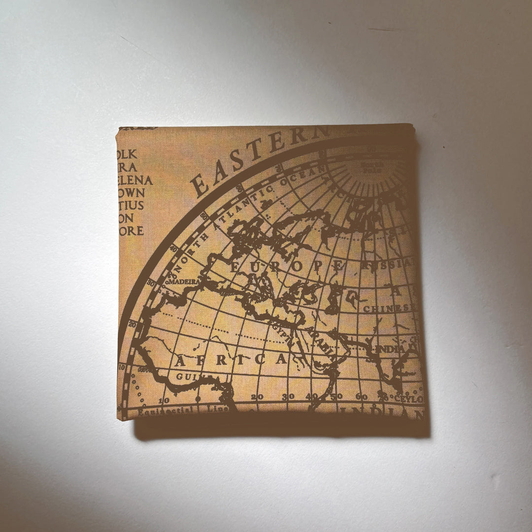 黒船の航海図を描いたフォルムオリジナルバンダナ
