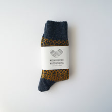 画像をギャラリービューアに読み込む, ウールジャガードソックス
