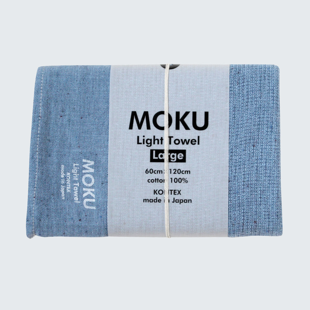 薄くて軽いMOKU タオル Lサイズ