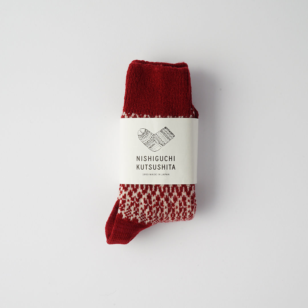 LOGO JACQUARD SOCKS（SEAGREEN）｜TATRAS CONCEPT STORE