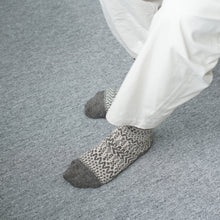 画像をギャラリービューアに読み込む, ウールジャガードソックス
