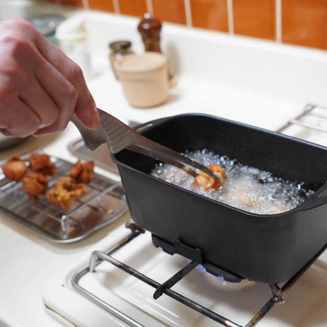コンパクトフライヤー (IH対応) 4w1h コンパクトに揚げたい。手軽さを